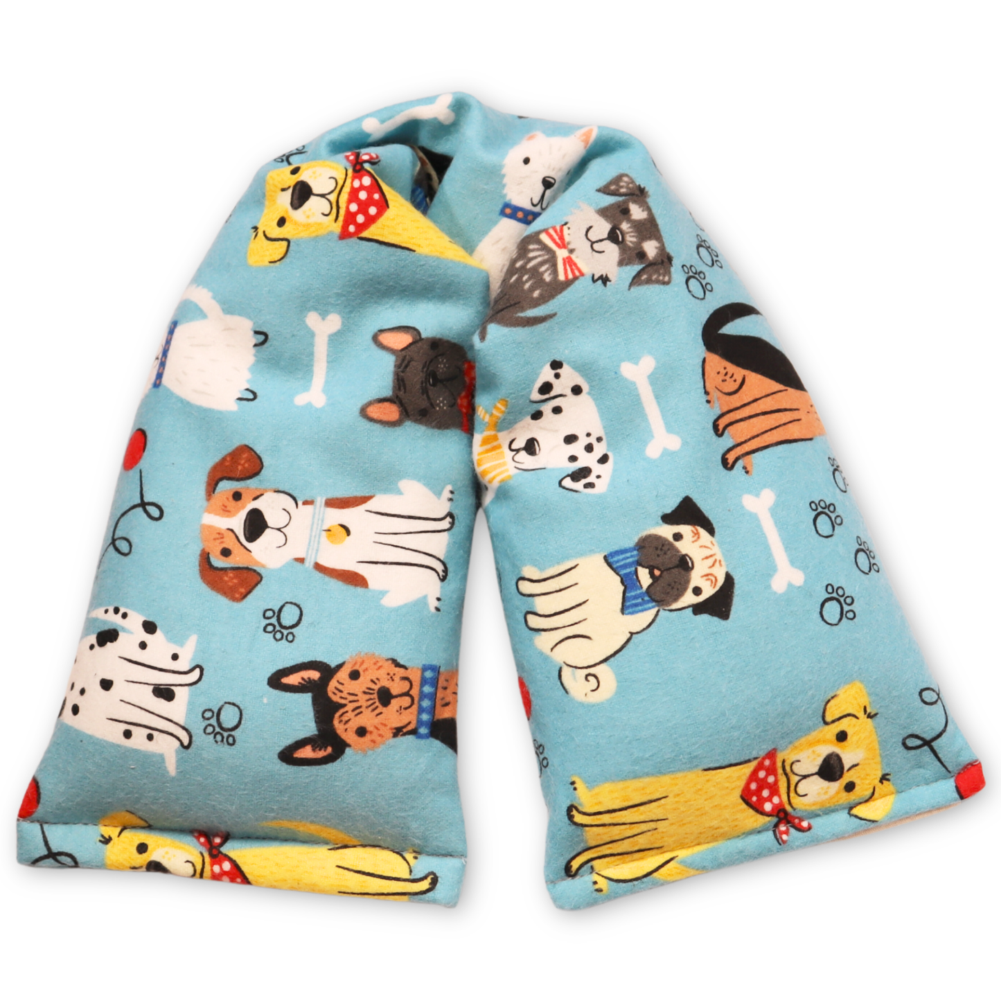 Dogs on Blue