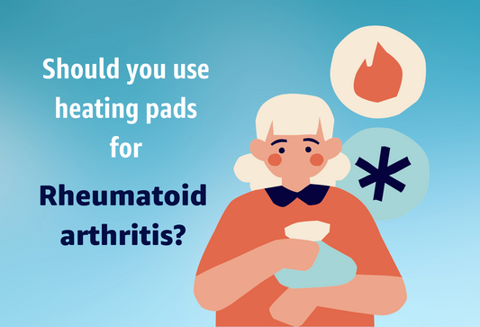 Should you use heating pads for muscle stiffness and joint pain of rheumatoid arthritis?