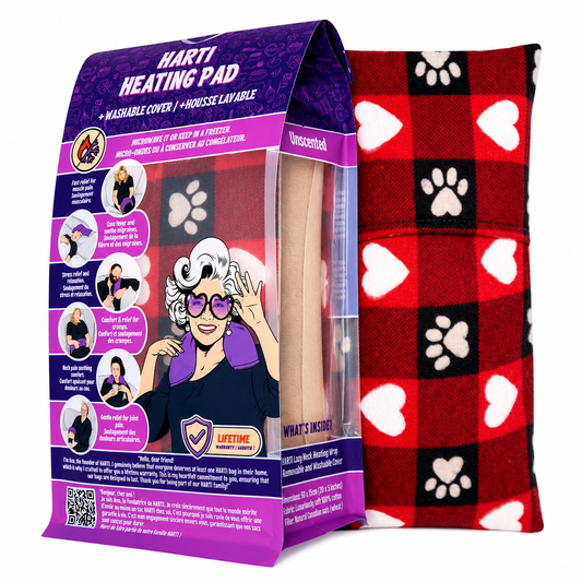 Paw Prints Plaid