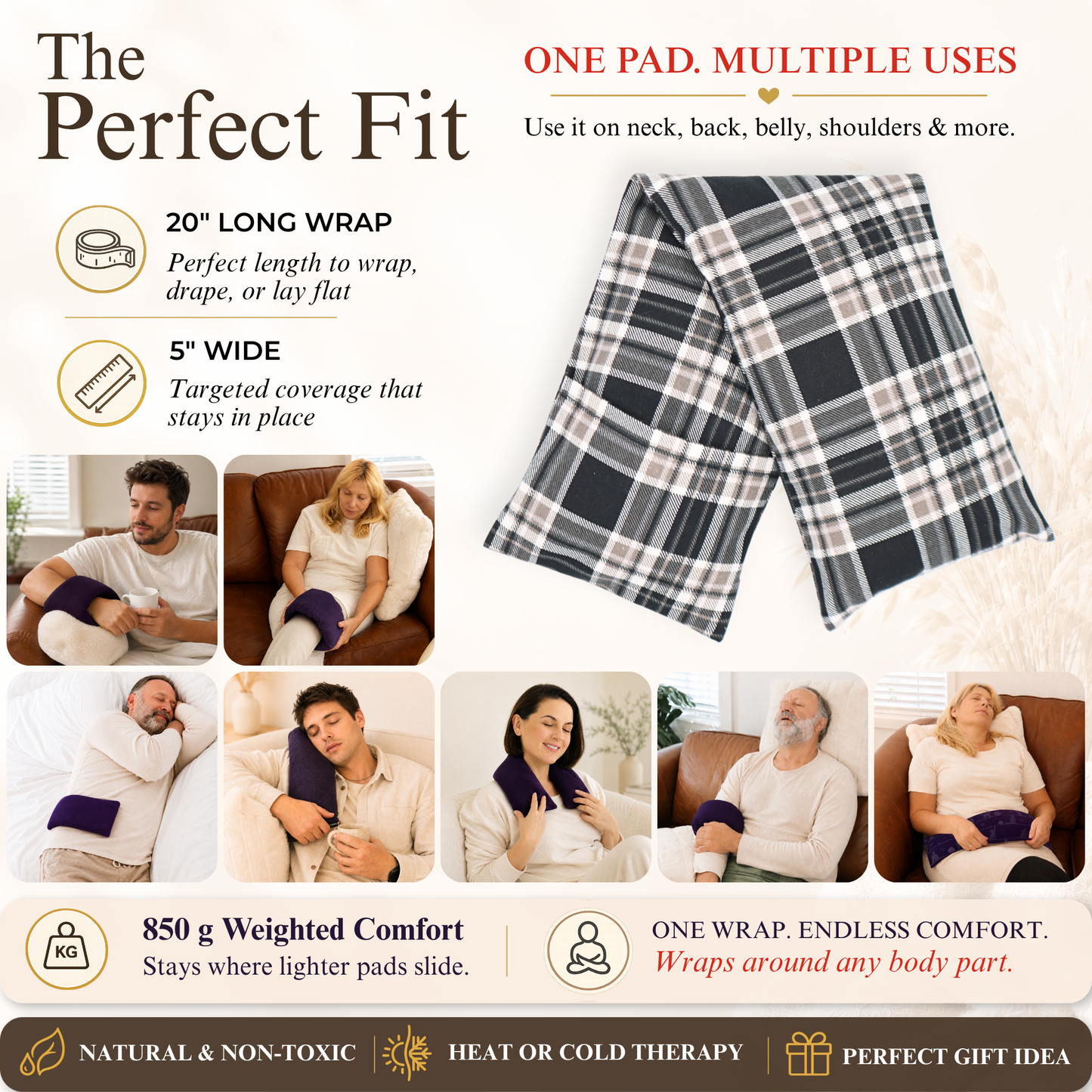Silver Tartan - Gray Palid